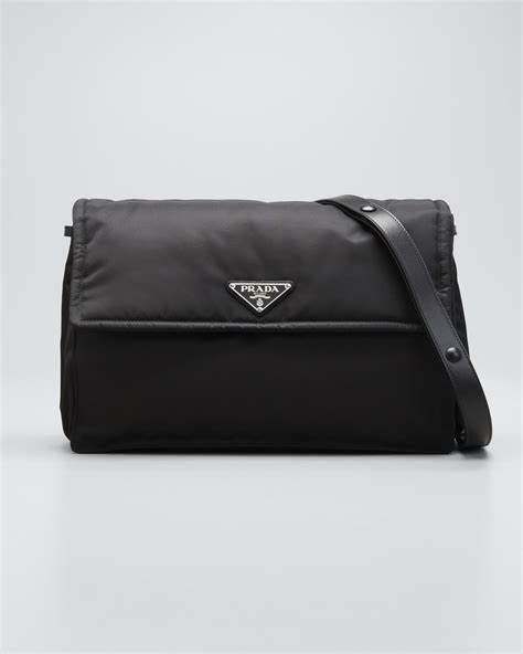 prada recycled nylon shoulder bag